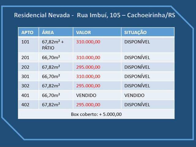 Apartamento para Venda em Cachoeirinha - 2